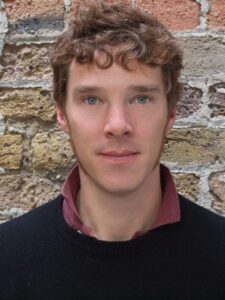 Young Benedict Cumberbatch during his early acting career